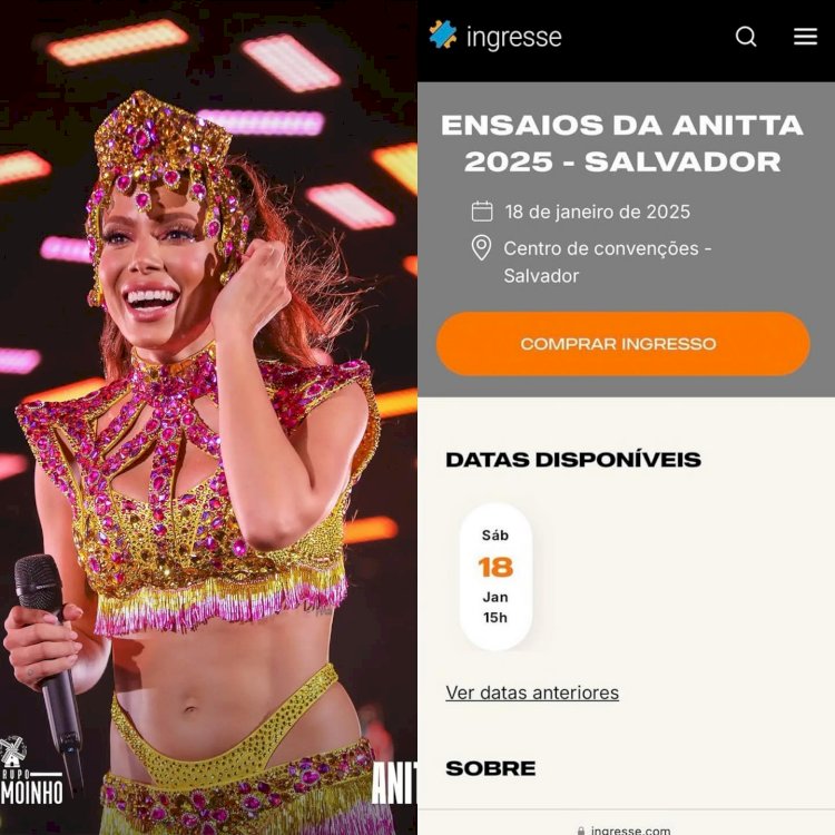 Anitta Promete Arrasar em Show Exclusivo no Allianz Parque: Prepare-se para uma Noite Inesquecível!