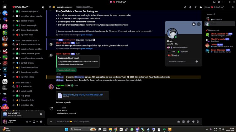 Fui enganado ao comprar um “bot de Instagram” no Discord — veja o que aconteceu