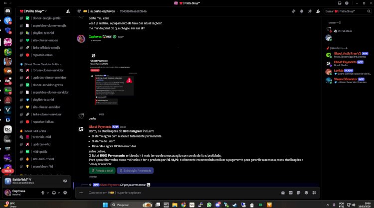 Fui enganado ao comprar um “bot de Instagram” no Discord — veja o que aconteceu